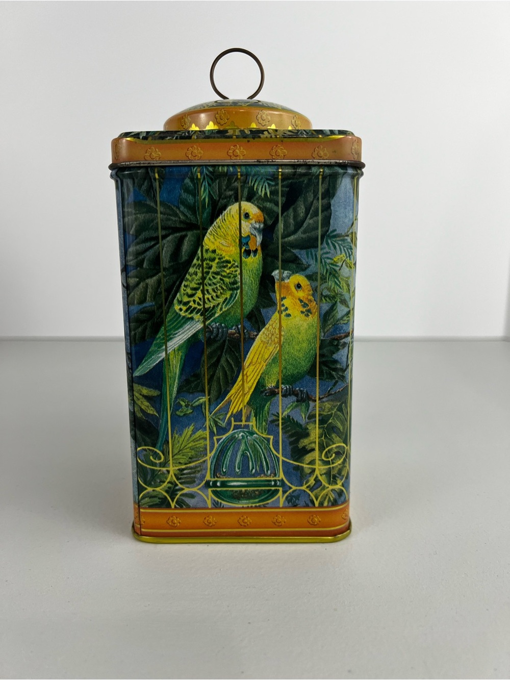 VTG Tin Bird Canister